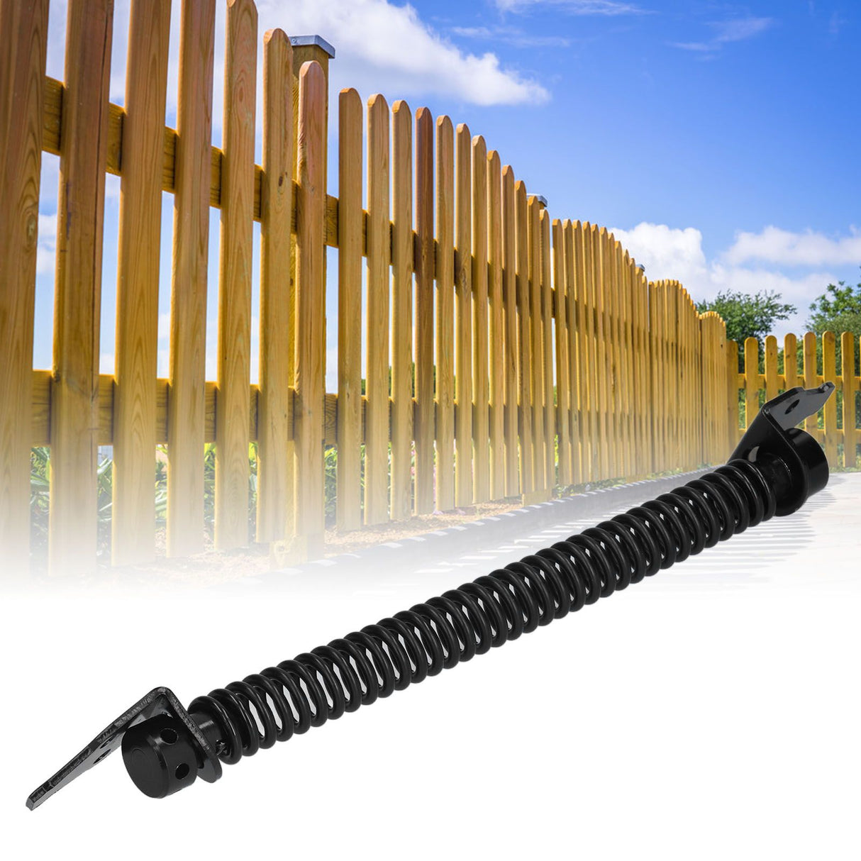 Self Closing Door Spring Set Carbon Steel Adjustable Gate Spring Hardware for Home Agricultural Fence