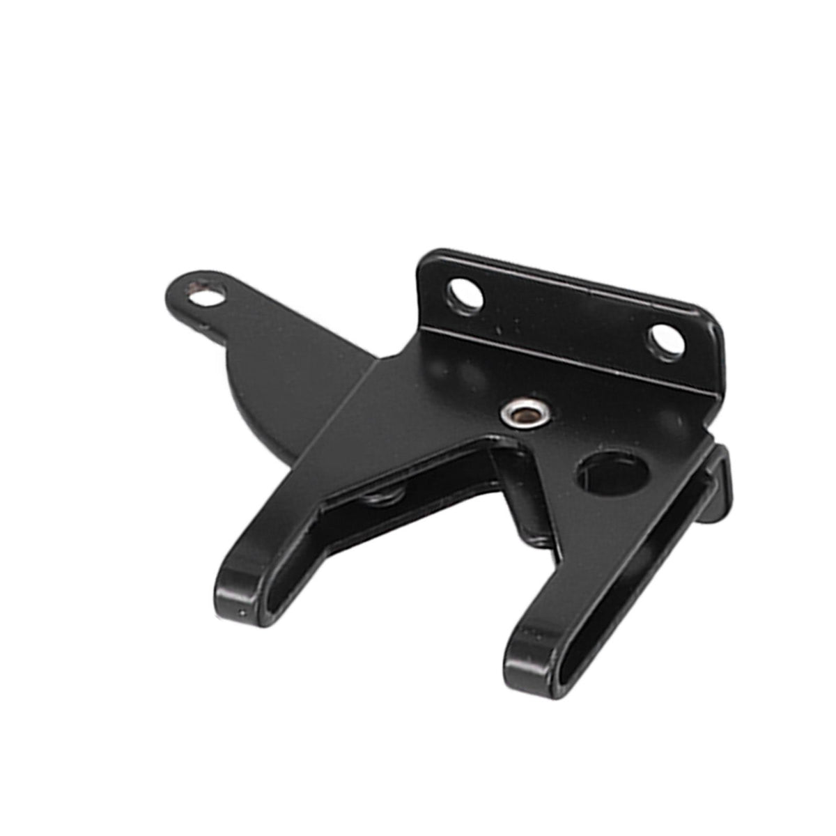 Iron Fence Lock Self Locking Gate Latch Hardware with Adjustable Cable for Garden Backyard Courtyard