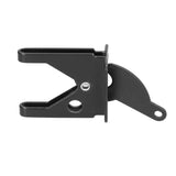 Iron Fence Lock Self Locking Gate Latch Hardware with Adjustable Cable for Garden Backyard Courtyard - 45-Degree Angle