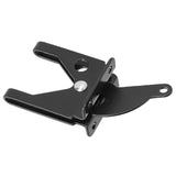 Iron Fence Lock Self Locking Gate Latch Hardware with Adjustable Cable for Garden Backyard Courtyard