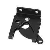 Iron Fence Lock Self Locking Gate Latch Hardware with Adjustable Cable for Garden Backyard Courtyard