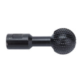 Power Sphere Grinder Attachment Wood Carving Burrs 10mm Diameter Wear Resistance High Durability Carbon Steel Wood Carving Burrs - Front View