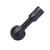Power Sphere Grinder Attachment Wood Carving Burrs 10mm Diameter Wear Resistance High Durability Carbon Steel Wood Carving Burrs - Top-Down View