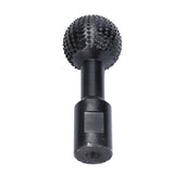 Power Sphere Grinder Attachment Wood Carving Burrs 10mm Diameter Wear Resistance High Durability Carbon Steel Wood Carving Burrs - Rear View