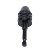 0.6‑8mm Fast Change Hex Shank Drill Bit Chuck Aluminum Alloy Clamping Tool for Grinding Machine Screwdriver