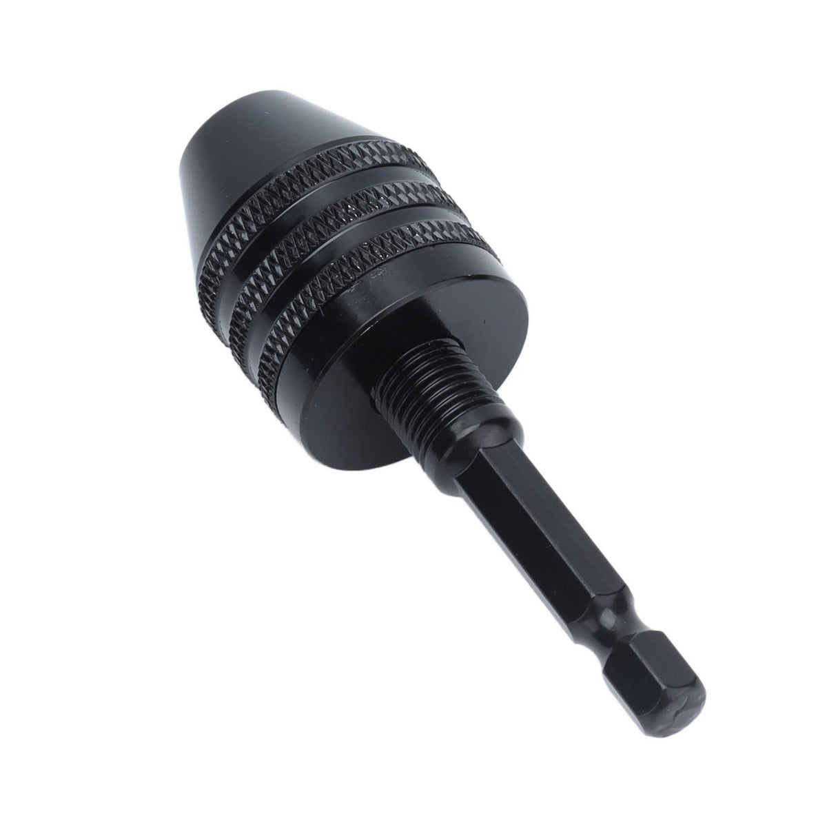 0.6‑8mm Fast Change Hex Shank Drill Bit Chuck Aluminum Alloy Clamping Tool for Grinding Machine Screwdriver