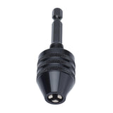 0.6‑8mm Fast Change Hex Shank Drill Bit Chuck Aluminum Alloy Clamping Tool for Grinding Machine Screwdriver