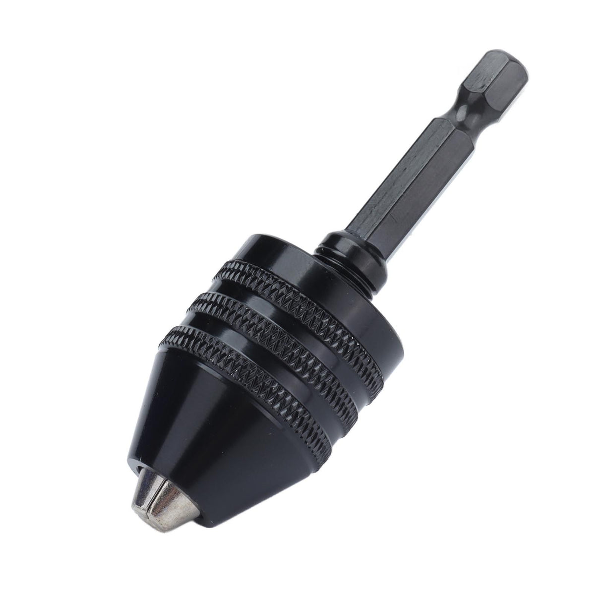 0.6‑8mm Fast Change Hex Shank Drill Bit Chuck Aluminum Alloy Clamping Tool for Grinding Machine Screwdriver