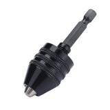 0.6‑8mm Fast Change Hex Shank Drill Bit Chuck Aluminum Alloy Clamping Tool for Grinding Machine Screwdriver