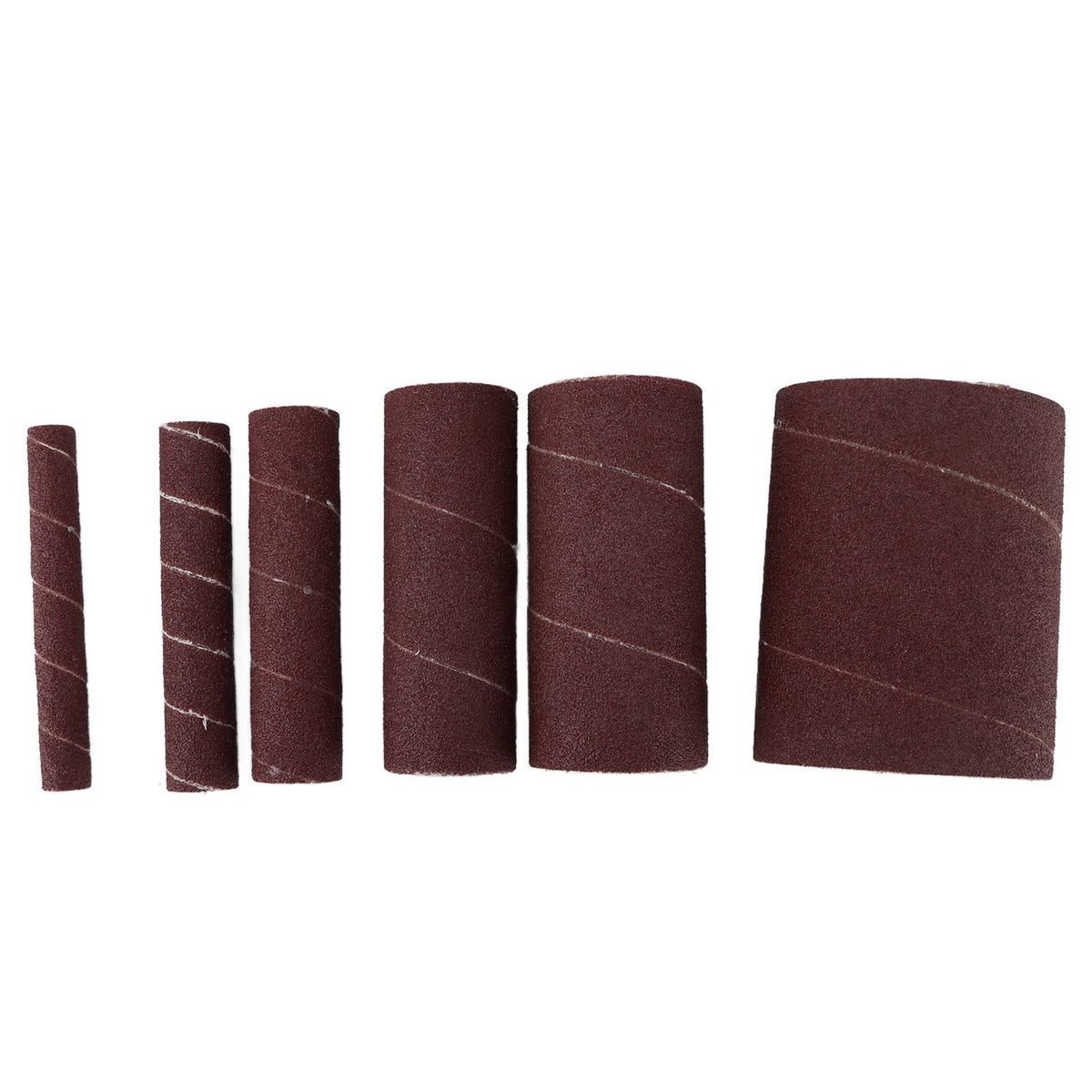 6Pcs Sandpaper Ring Sandpaper Roll Sanding Sleeves Wood Sanding Metal Rust Removing for Electric Grinder