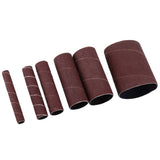 6Pcs Sandpaper Ring Sandpaper Roll Sanding Sleeves Wood Sanding Metal Rust Removing for Electric Grinder