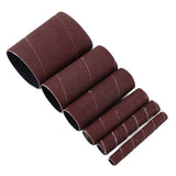 6Pcs Sandpaper Ring Sandpaper Roll Sanding Sleeves Wood Sanding Metal Rust Removing for Electric Grinder - Extra Image