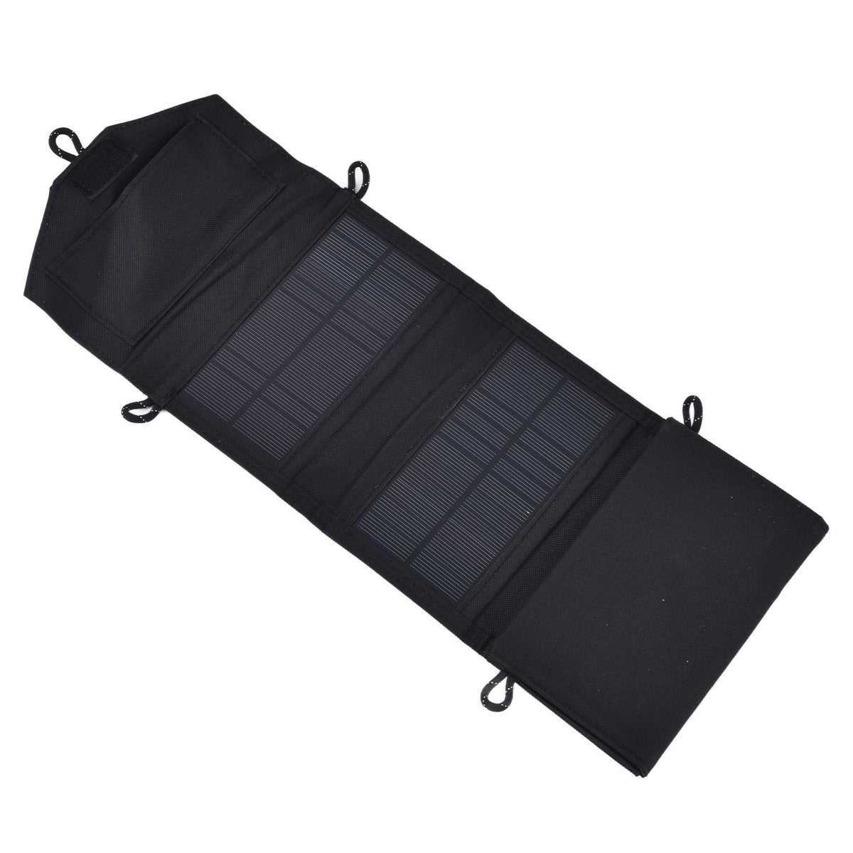 15W 5V Portable Solar Folding Panel Power Station Outdoor USB Solar Panel Power Bank for Camping Traveling