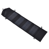 15W 5V Portable Solar Folding Panel Power Station Outdoor USB Solar Panel Power Bank for Camping Traveling