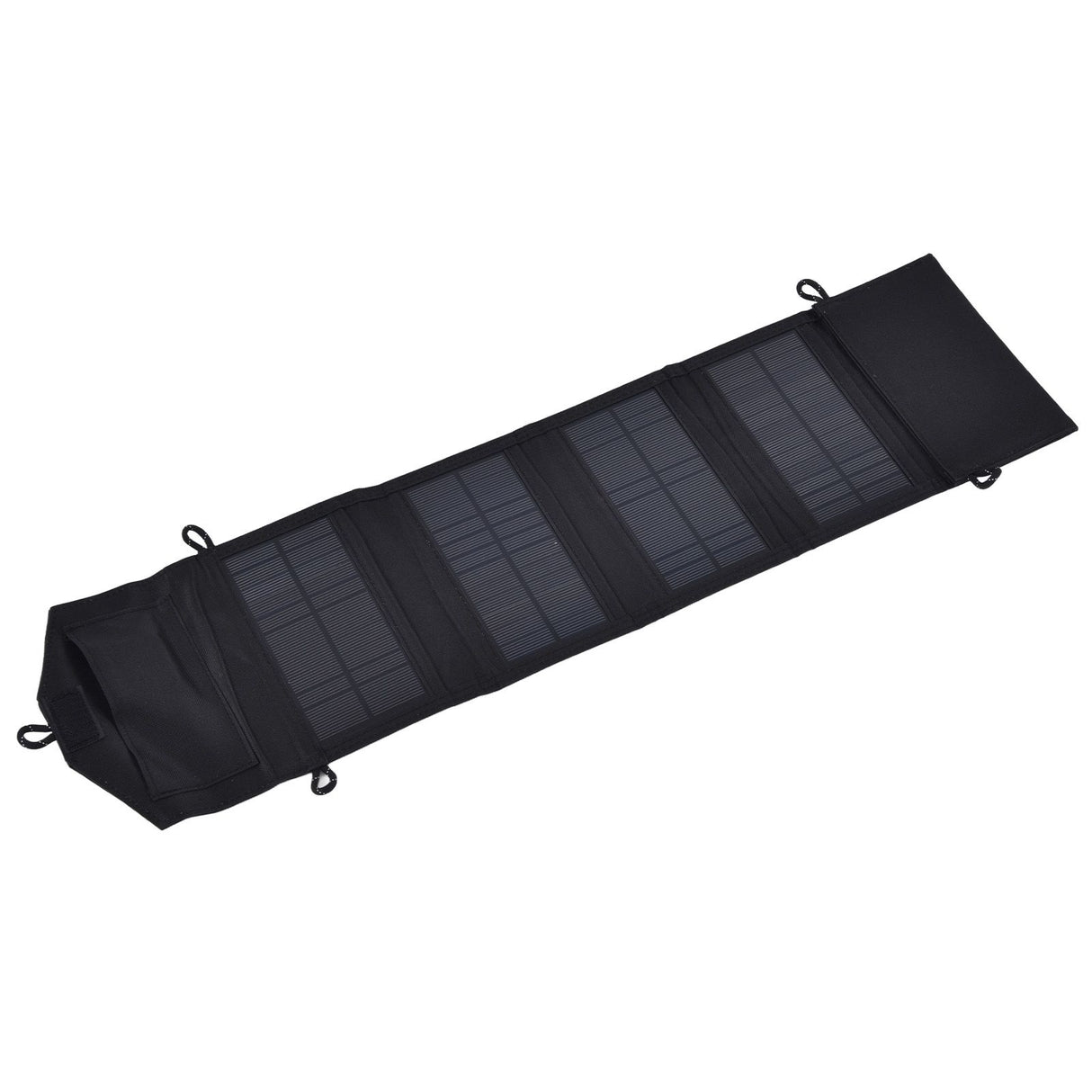 15W 5V Portable Solar Folding Panel Power Station Outdoor USB Solar Panel Power Bank for Camping Traveling