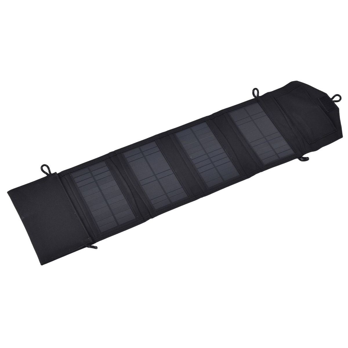 15W 5V Portable Solar Folding Panel Power Station Outdoor USB Solar Panel Power Bank for Camping Traveling