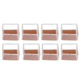 8pcs/set Silicone Chair Caps Table Foot Pads Anti Slip Transparent Square Leg Protection Cover