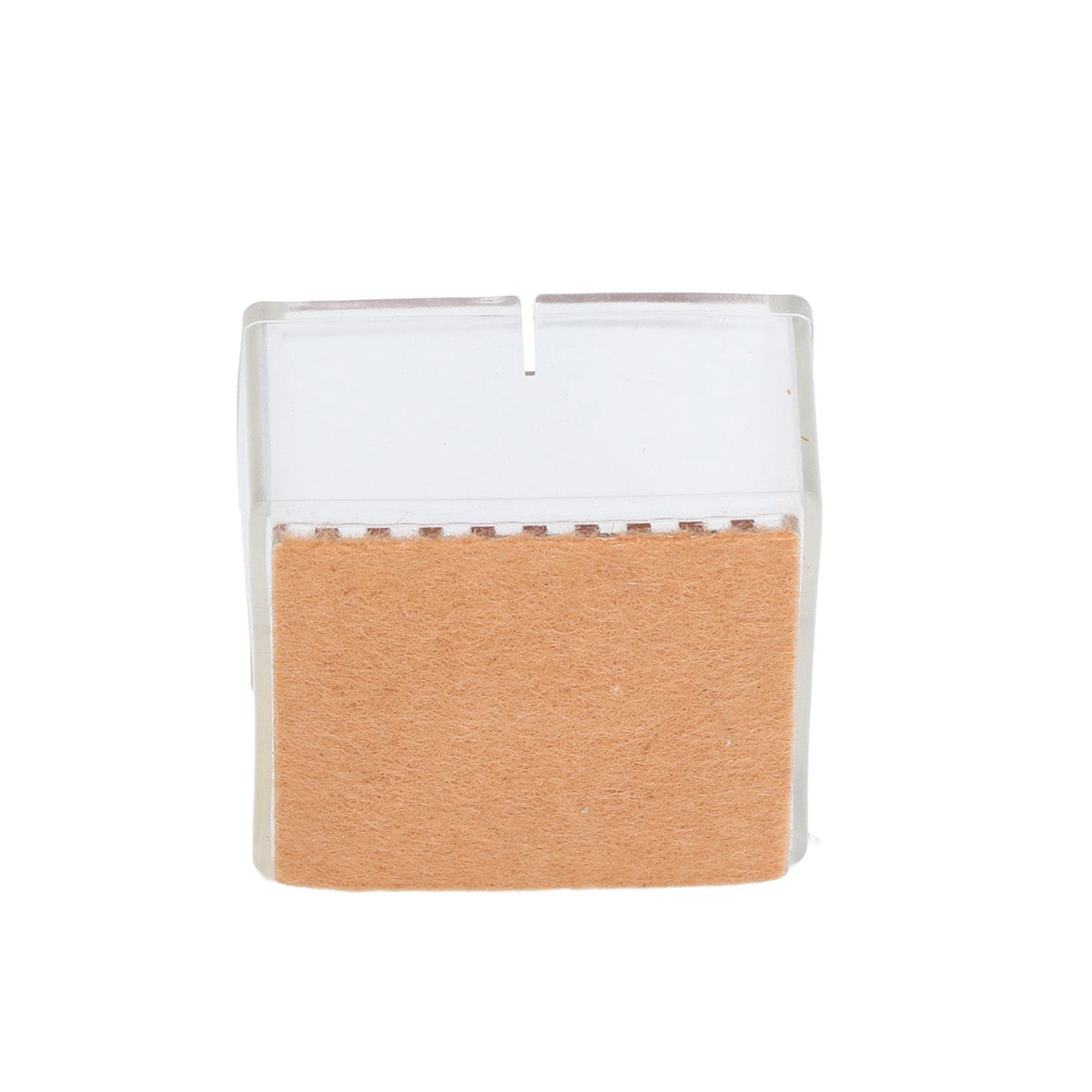 8pcs/set Silicone Chair Caps Table Foot Pads Anti Slip Transparent Square Leg Protection Cover