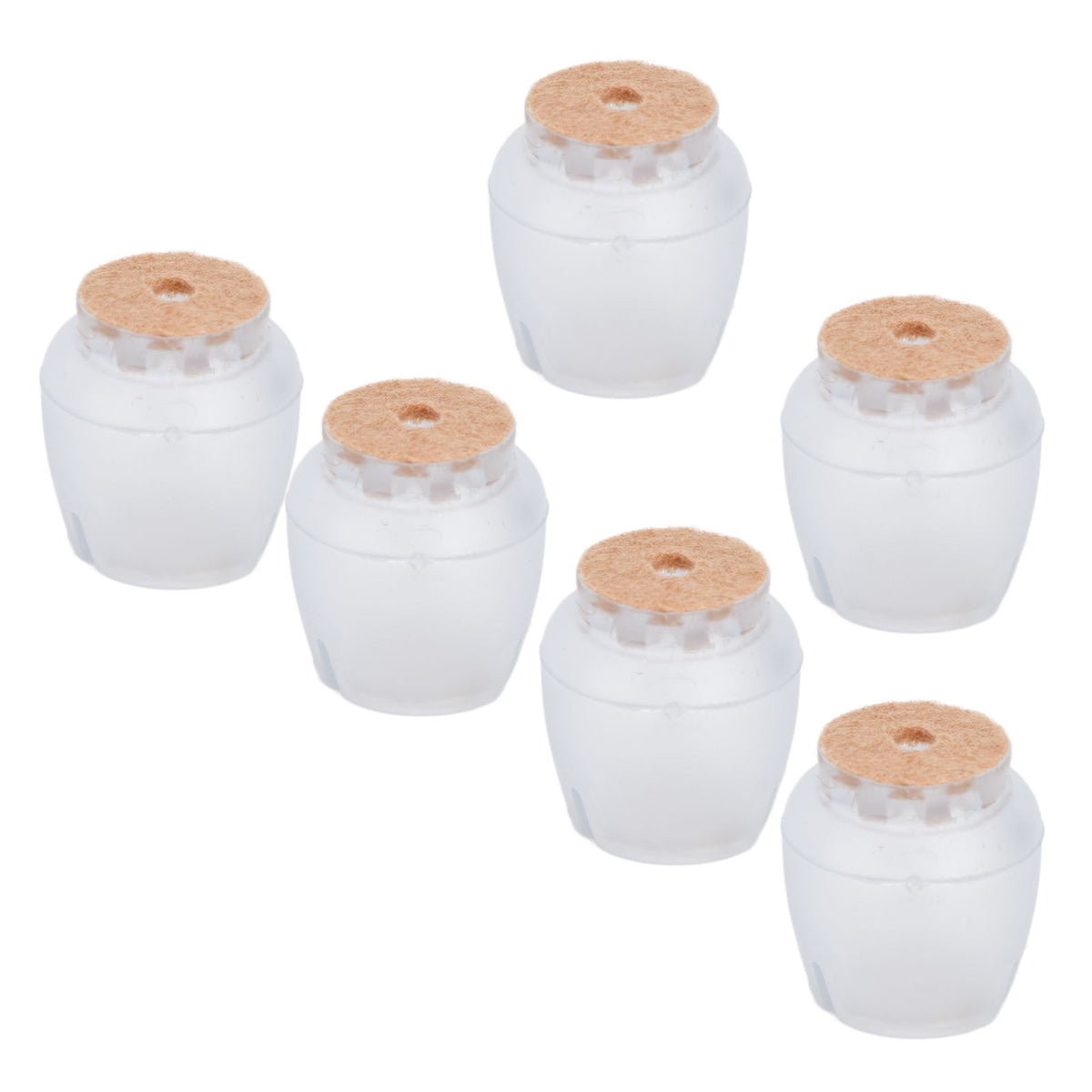 32Pcs Non Slip Furniture Leg Cover Mute Silicone Tables Chairs Leg Caps Floor Protector Transparent