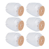 32Pcs Non Slip Furniture Leg Cover Mute Silicone Tables Chairs Leg Caps Floor Protector Transparent