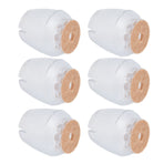 32Pcs Non Slip Furniture Leg Cover Mute Silicone Tables Chairs Leg Caps Floor Protector Transparent
