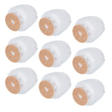 32Pcs Non Slip Furniture Leg Cover Mute Silicone Tables Chairs Leg Caps Floor Protector Transparent