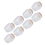 32Pcs Non Slip Furniture Leg Cover Mute Silicone Tables Chairs Leg Caps Floor Protector Transparent