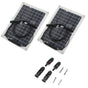 15W Solar Panel Portable Waterproof Monocrystalline Solar Charging Board for Outdoor Car Motor YachtSolar Panel