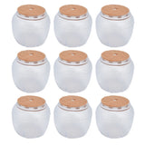 40PCS Chair Leg Protector Thickened Silicone Table Leg Cover Transparent Non Slip Furniture Leg Protector - Side View