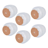 40PCS Chair Leg Protector Thickened Silicone Table Leg Cover Transparent Non Slip Furniture Leg Protector - 45-Degree Angle