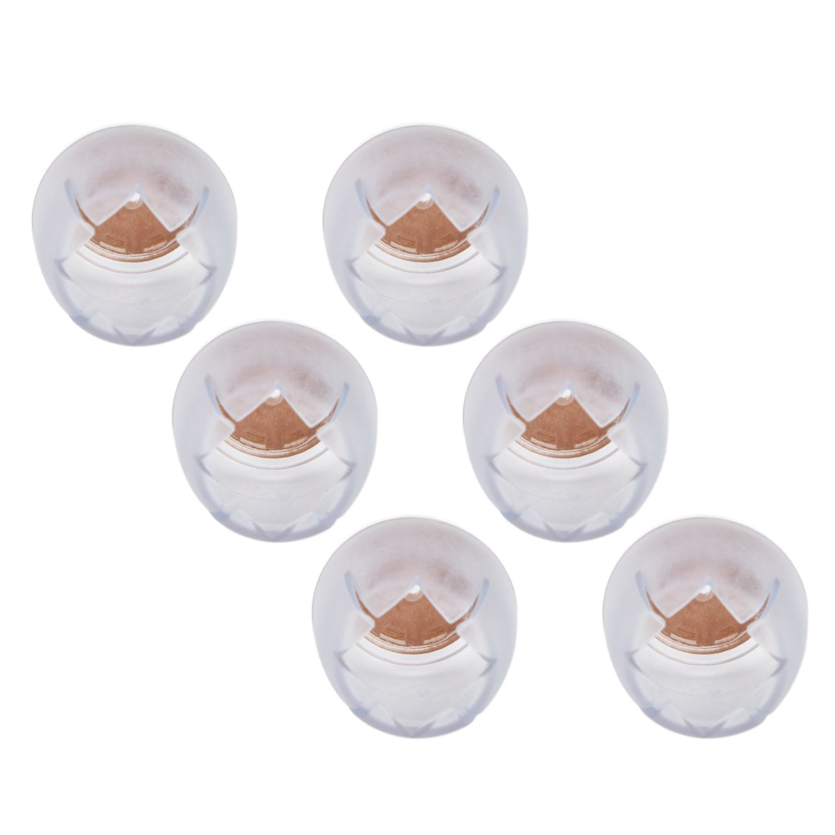 40PCS Chair Leg Protector Thickened Silicone Table Leg Cover Transparent Non Slip Furniture Leg Protector