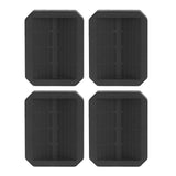 4Pcs Chair Caster Fixing Pad Rubber Refrigerator Wheel Protective Cup Noise Reduction for Home Office