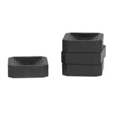 4Pcs Chair Caster Fixing Pad Rubber Refrigerator Wheel Protective Cup Noise Reduction for Home Office