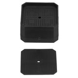 4Set Square Furniture Leg Pad Rubber Non Slip Table Chair Refrigerator Feet Protectors Noise Reduction