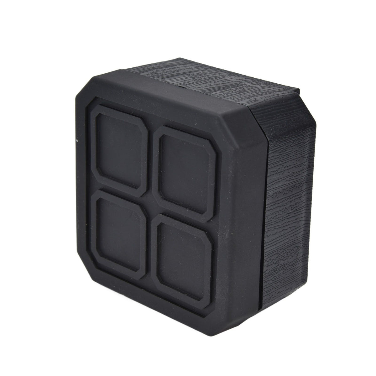 4Set Chair Leg Floor Protectors Square Rubber Non Slip Furniture Leg Pads for Home Bedroom