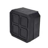 4Set Chair Leg Floor Protectors Square Rubber Non Slip Furniture Leg Pads for Home Bedroom