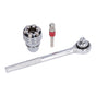 Universal Socket Wrench Tool 10‑19mm Adjustable Wrench Set Chrome Vanadium Steel for Home Improvement