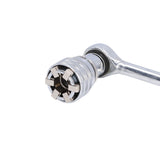 Universal Socket Wrench Tool 10‑19mm Adjustable Wrench Set Chrome Vanadium Steel for Home Improvement