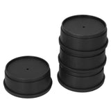 Table Foot Protective Pad Anti Slip Round Furniture Leg Caps for Refrigerator Wheel Bed Chair Tea Table - Rear View
