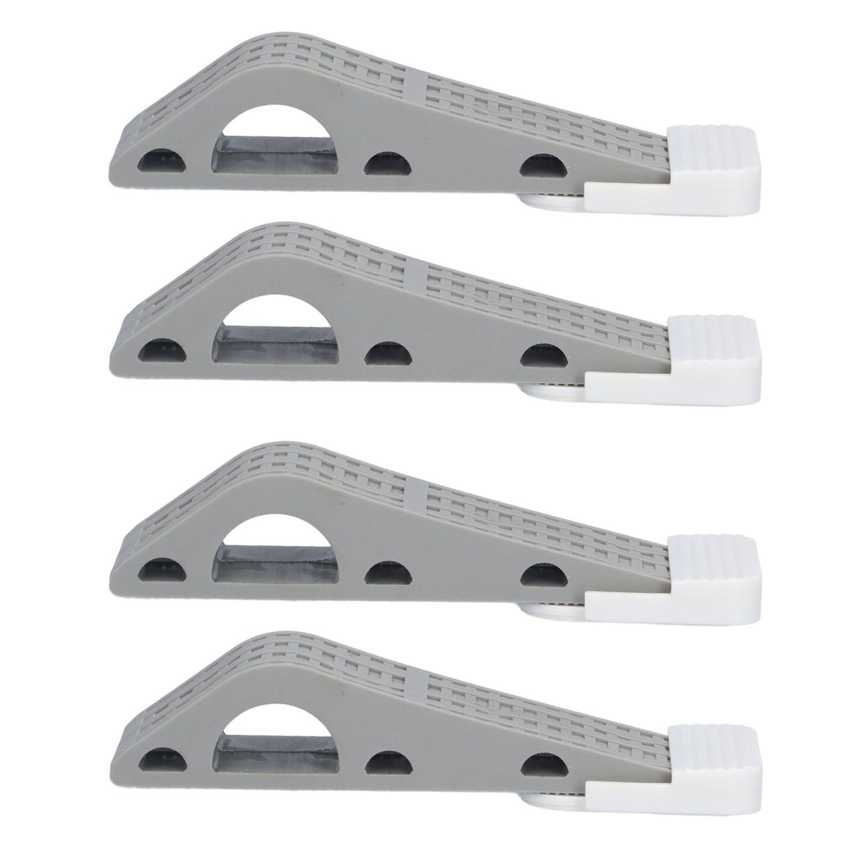 4Set Door Stoppers Non Slip Rubber Door Bottom Stop Wedge Accessories for Home Improvement