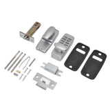Mechanical Password Lock Waterproof Fireproof Zinc Alloy Intelligent Keyless Coded Lock Set for Home Office - Front View