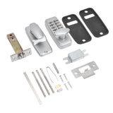 Mechanical Password Lock Waterproof Fireproof Zinc Alloy Intelligent Keyless Coded Lock Set for Home Office - Side View