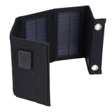 7.5W Solar Panel Kit Portable 5 Folding Solar Charger Bag with Carabiners for Mobile Phone Car Ship - Extra Image
