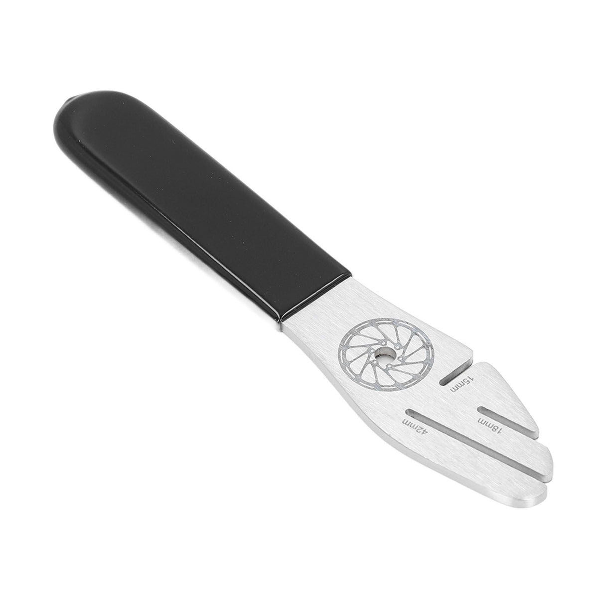 Bicycle Disc Rotor Alignment Tool Rotor Stainless Steel Bike Brake Wrench with 3 Slots for Bike Alignment