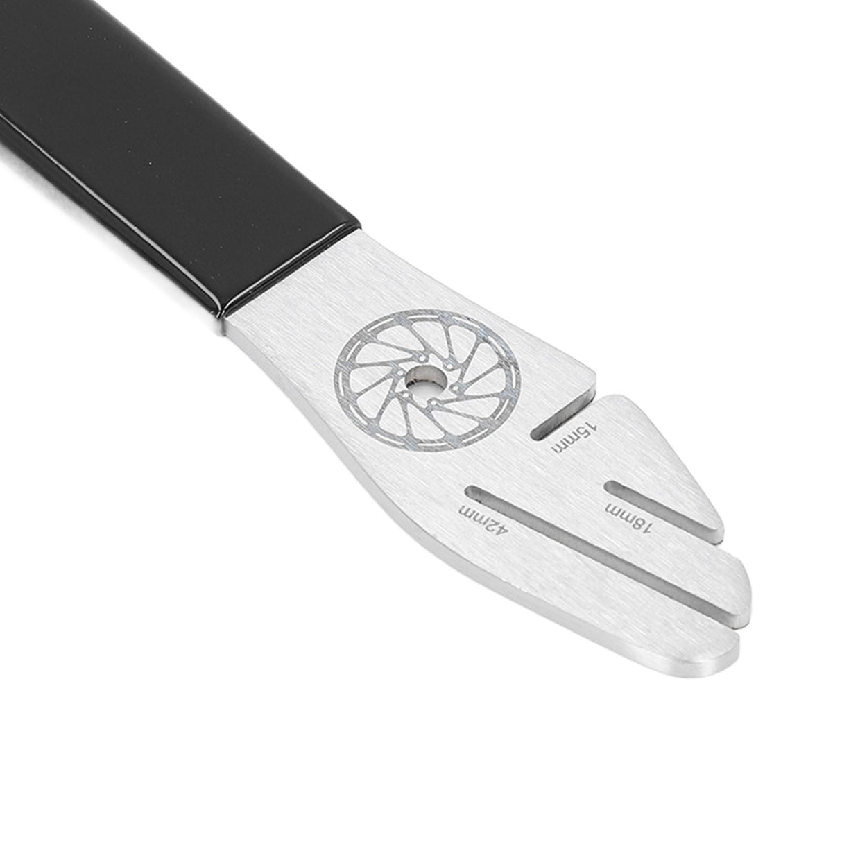Bicycle Disc Rotor Alignment Tool Rotor Stainless Steel Bike Brake Wrench with 3 Slots for Bike Alignment