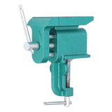 Bench Vise Stable Movement Wide High Strong Jaws Multifunctional Vise Clamp for Woodworking Industry - Top-Down View