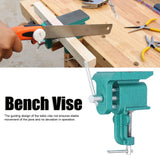 Bench Vise Stable Movement Wide High Strong Jaws Multifunctional Vise Clamp for Woodworking Industry
