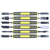 6PCS Metal Spudger Dual Ends Pry Opening Spudger Laptop Mobile Phone Pry Tool for Household Repair