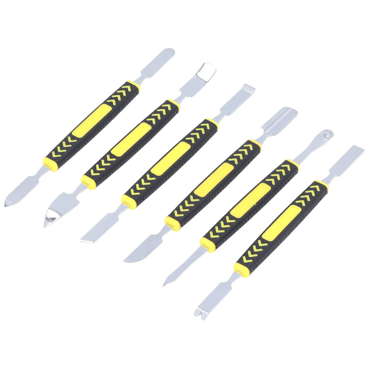 6PCS Metal Spudger Dual Ends Pry Opening Spudger Laptop Mobile Phone Pry Tool for Household Repair