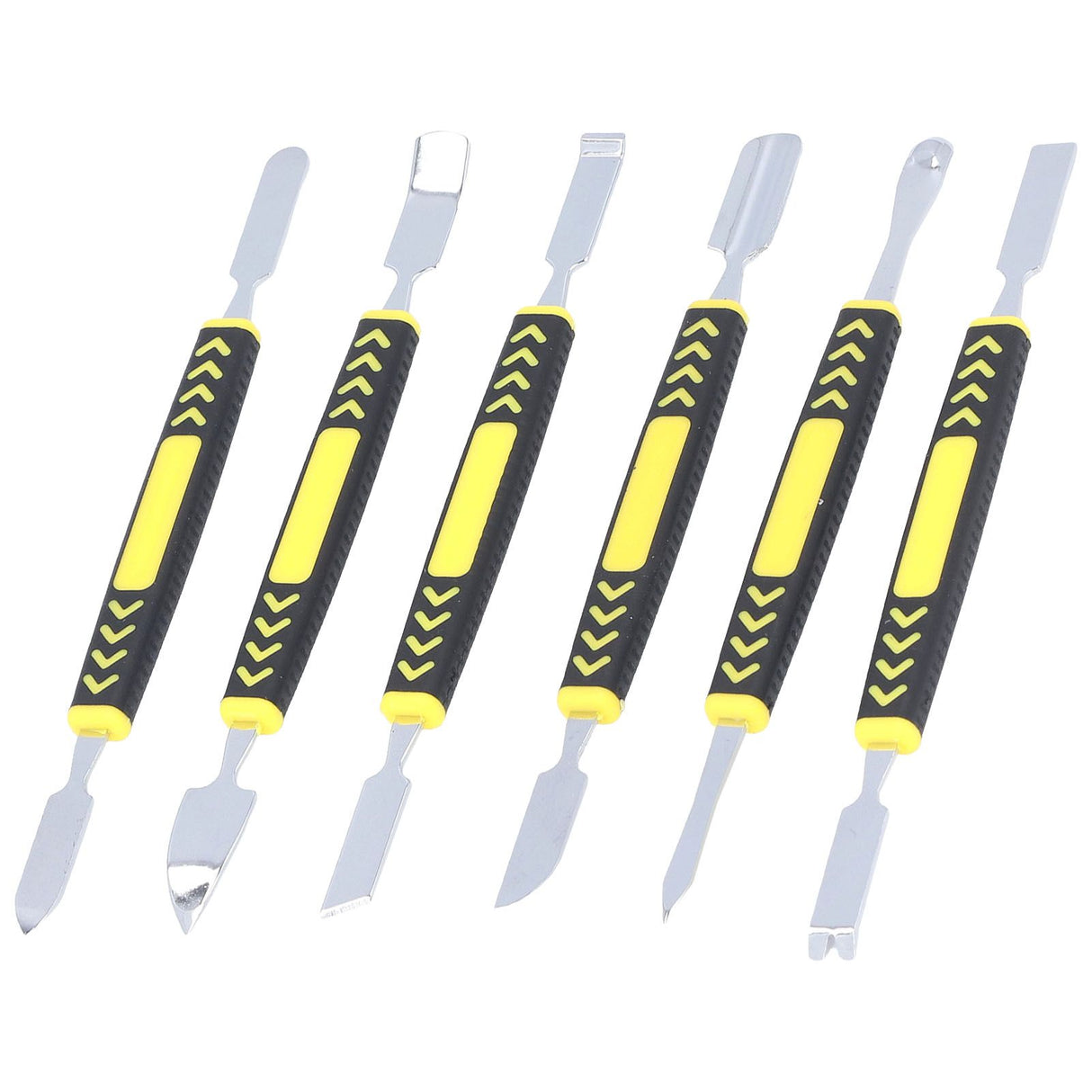 6PCS Metal Spudger Dual Ends Pry Opening Spudger Laptop Mobile Phone Pry Tool for Household Repair